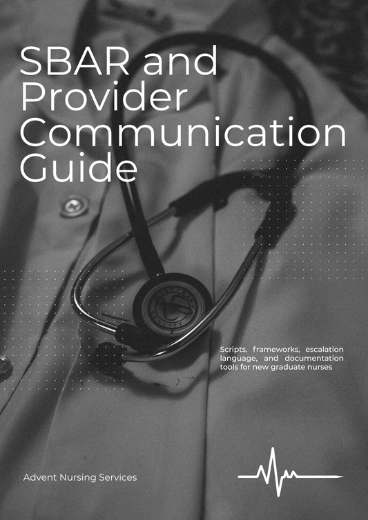 SBAR and Provider Communication Guide